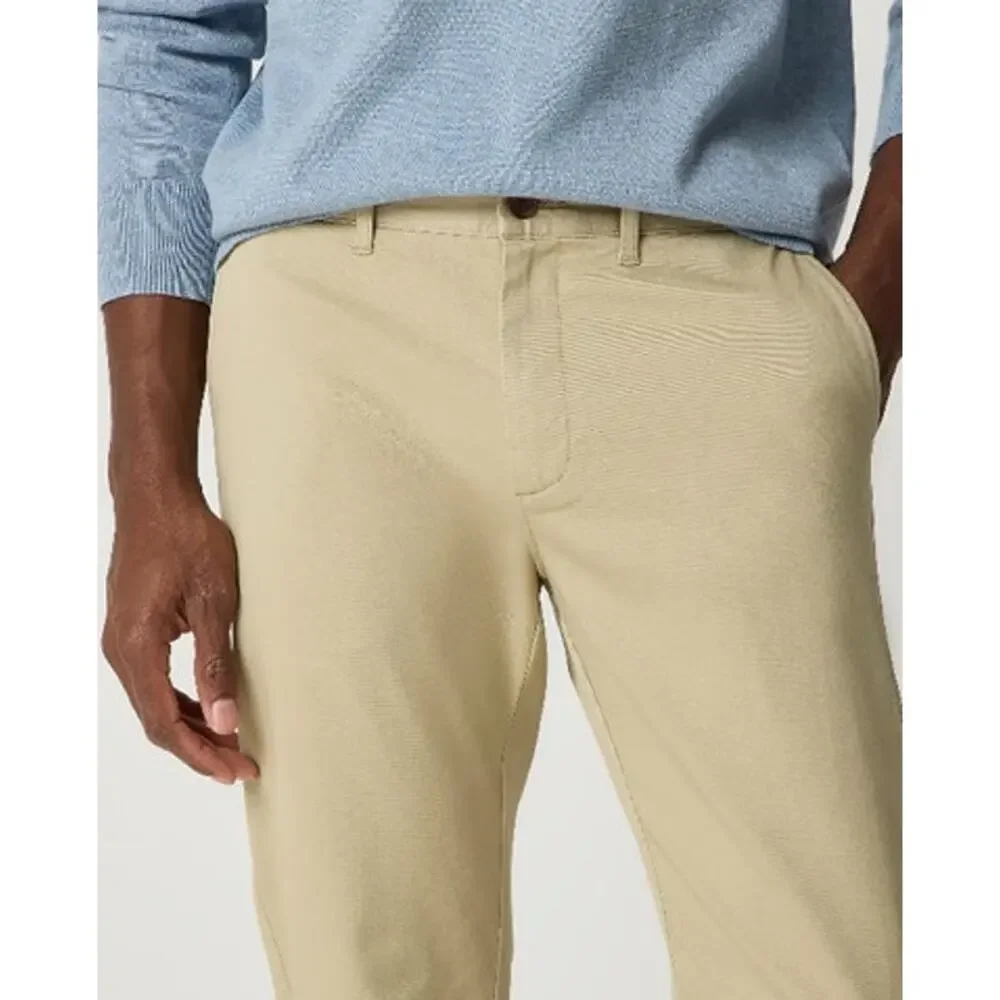 NWT J. Crew Men's Slim-Fit Original Chino Pant Stone 33/30
